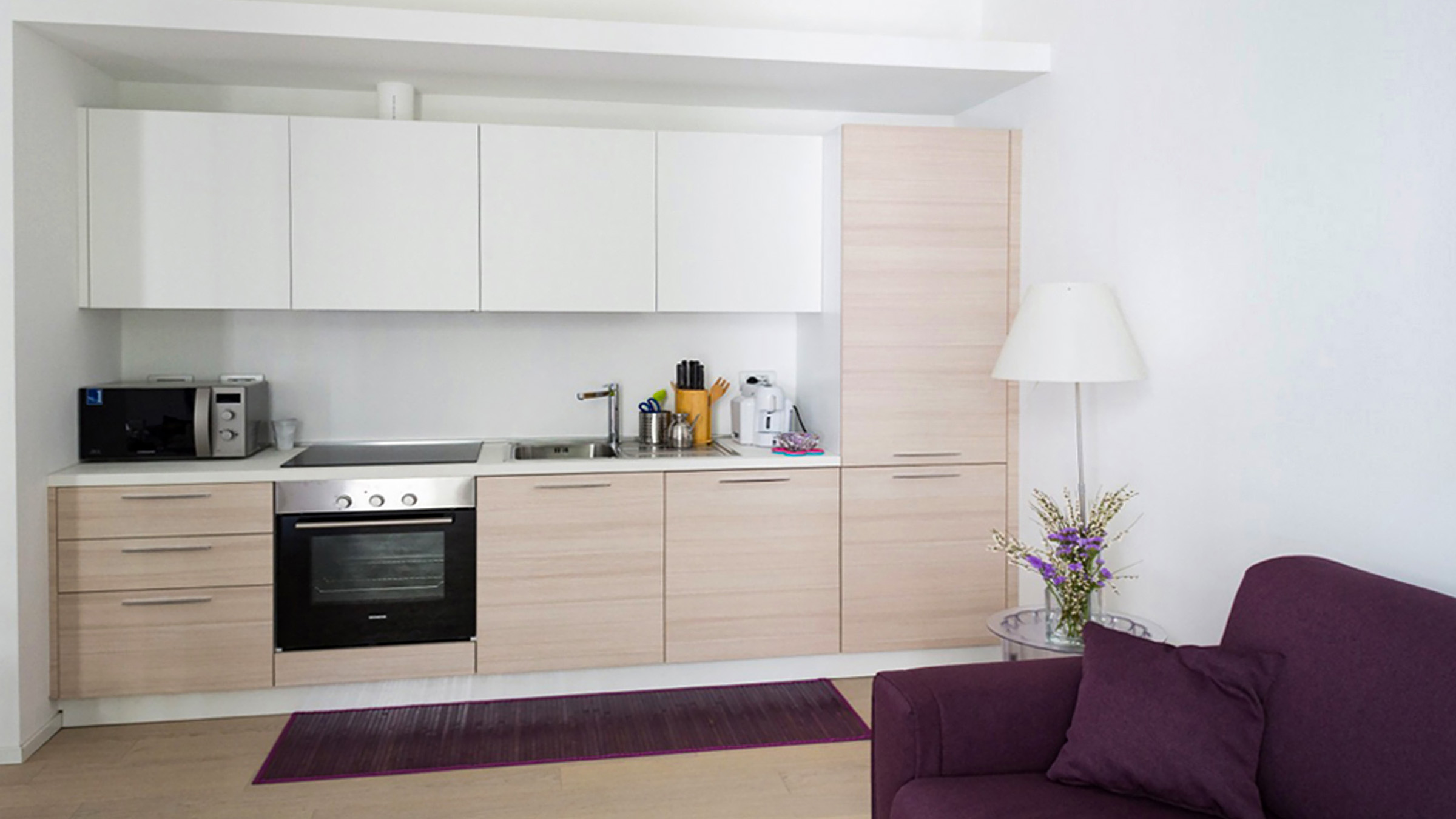 progettazione interni design cucina b&b milano centro