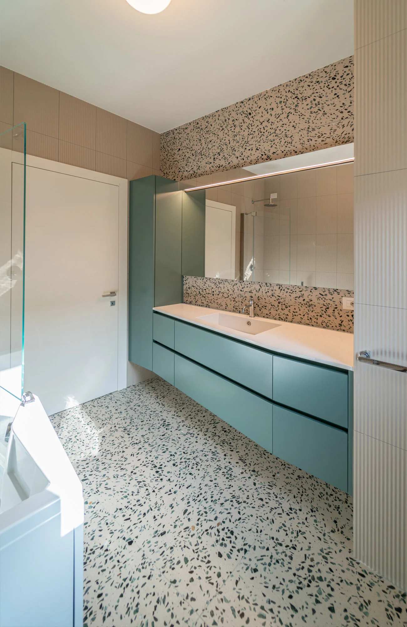 progetto di architettura quadrilocale bagno 15